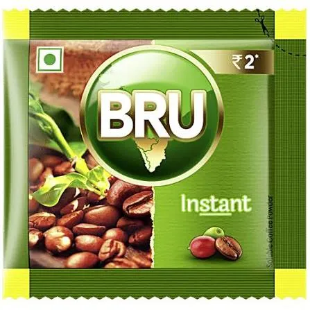 bru 2/- sachet