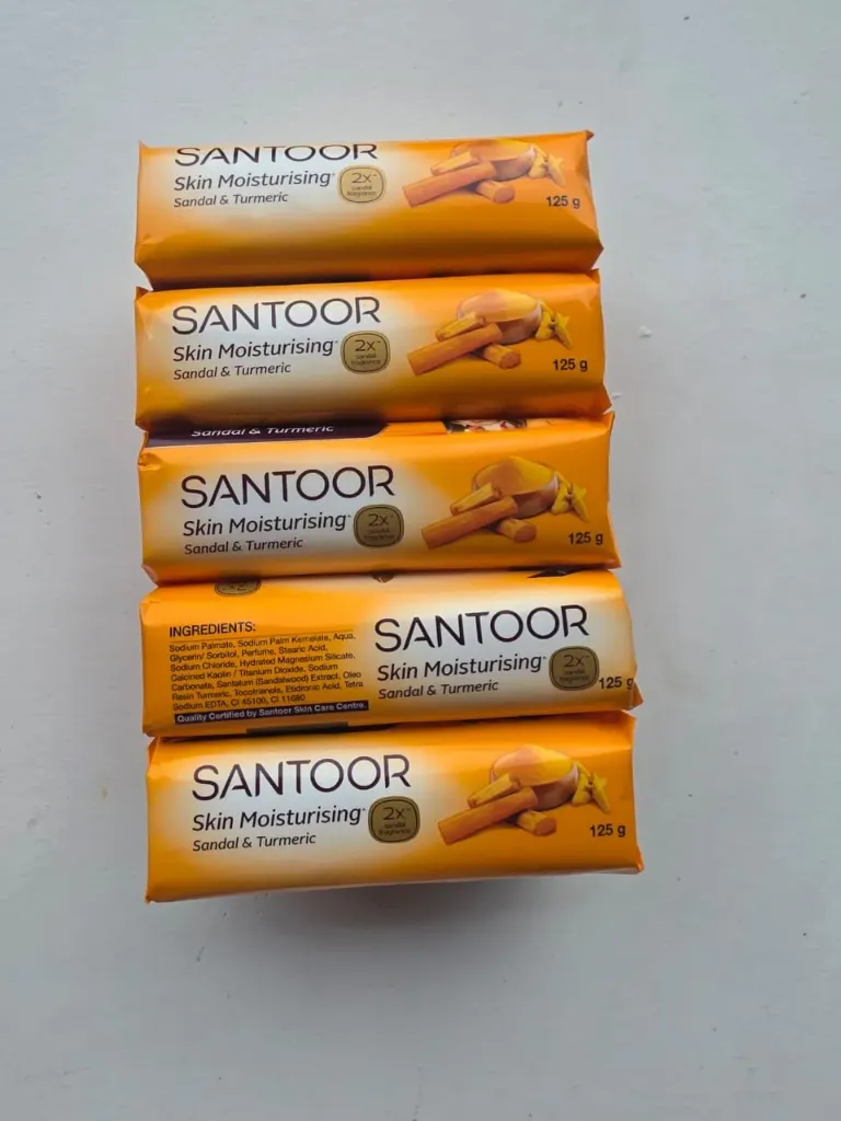 Santoor 125g*5 set